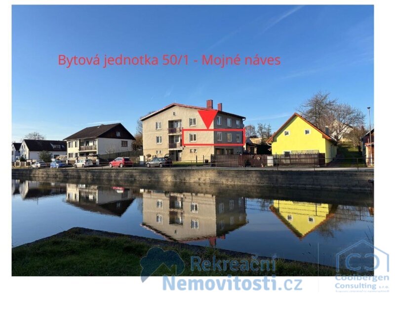 Byt 3+1 Český Krumlov (Mojné) – 7 minut do centra, skvělá cena