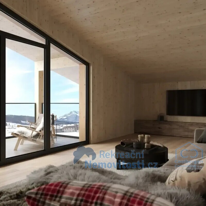 Vlastní apartmán v Tyrolských Alpách přímo u sjezdovky – Bergresort Buchenstein“