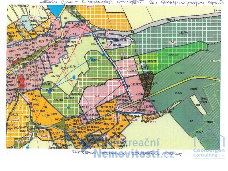 Stavební pozemek Světlik - klidné místo pro rekreace či bydlení