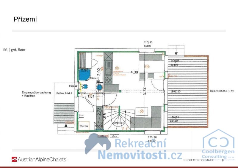 Luxusní horská chata u lanovky Kreischberg – 3 ložnice, sauna, top poloha