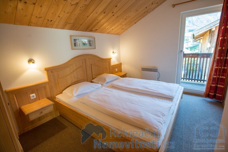 Alpská chata s výhledem na Bischofsmütze – 4 hodiny z Prahy, u sjezdovky!